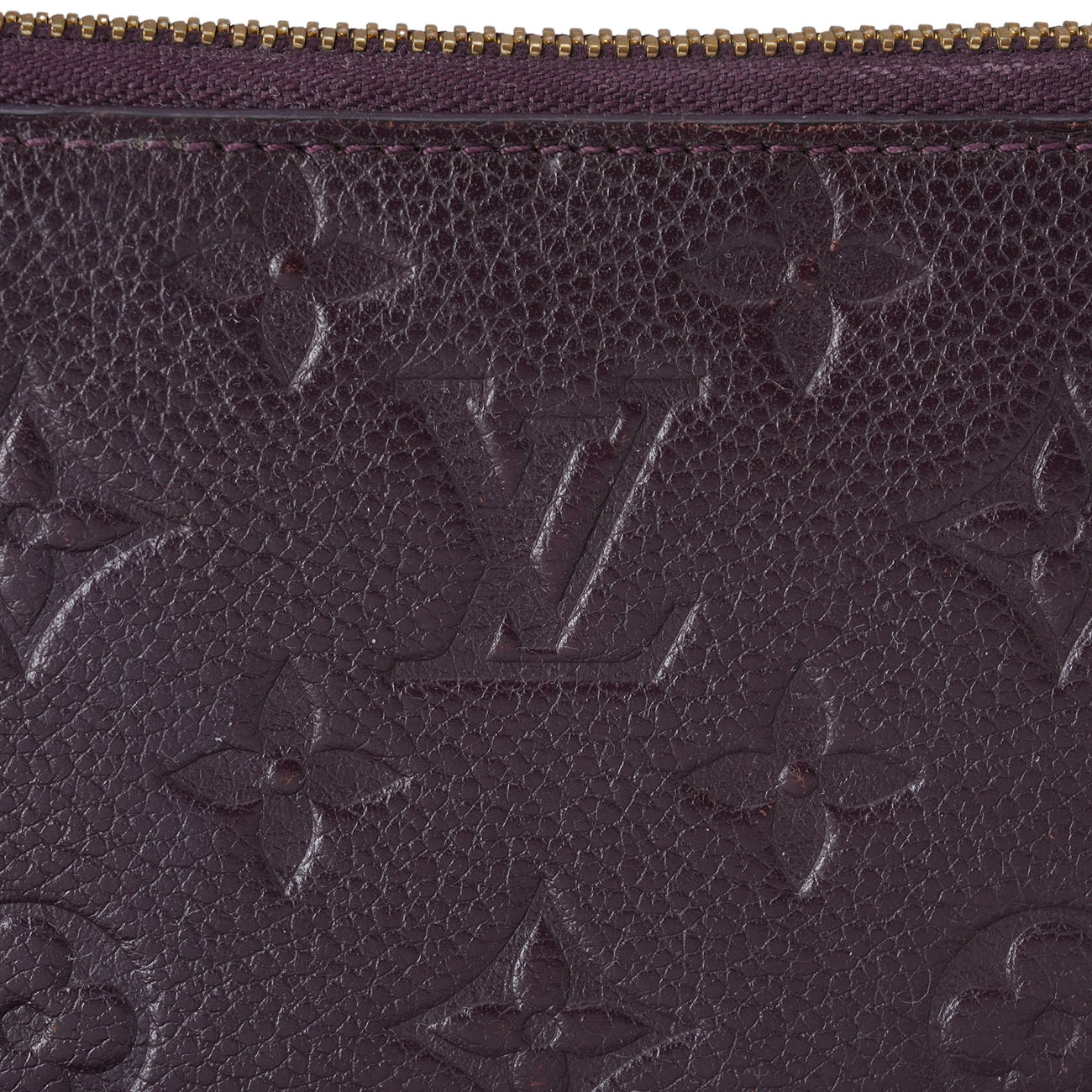 LOUIS VUITTON(USED)루이비통 앙프렝뜨 지퍼 장지갑